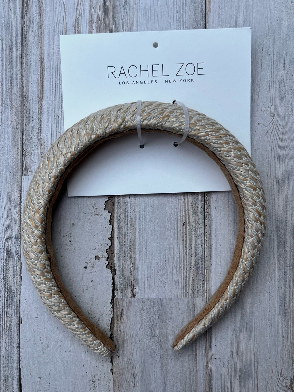 Rachel Zoe Woven Straw Toddler Headband